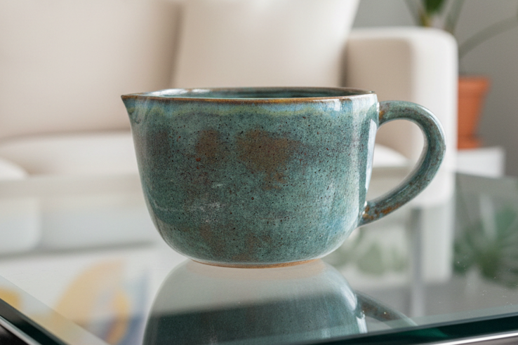 Matcha Bowl with Handle