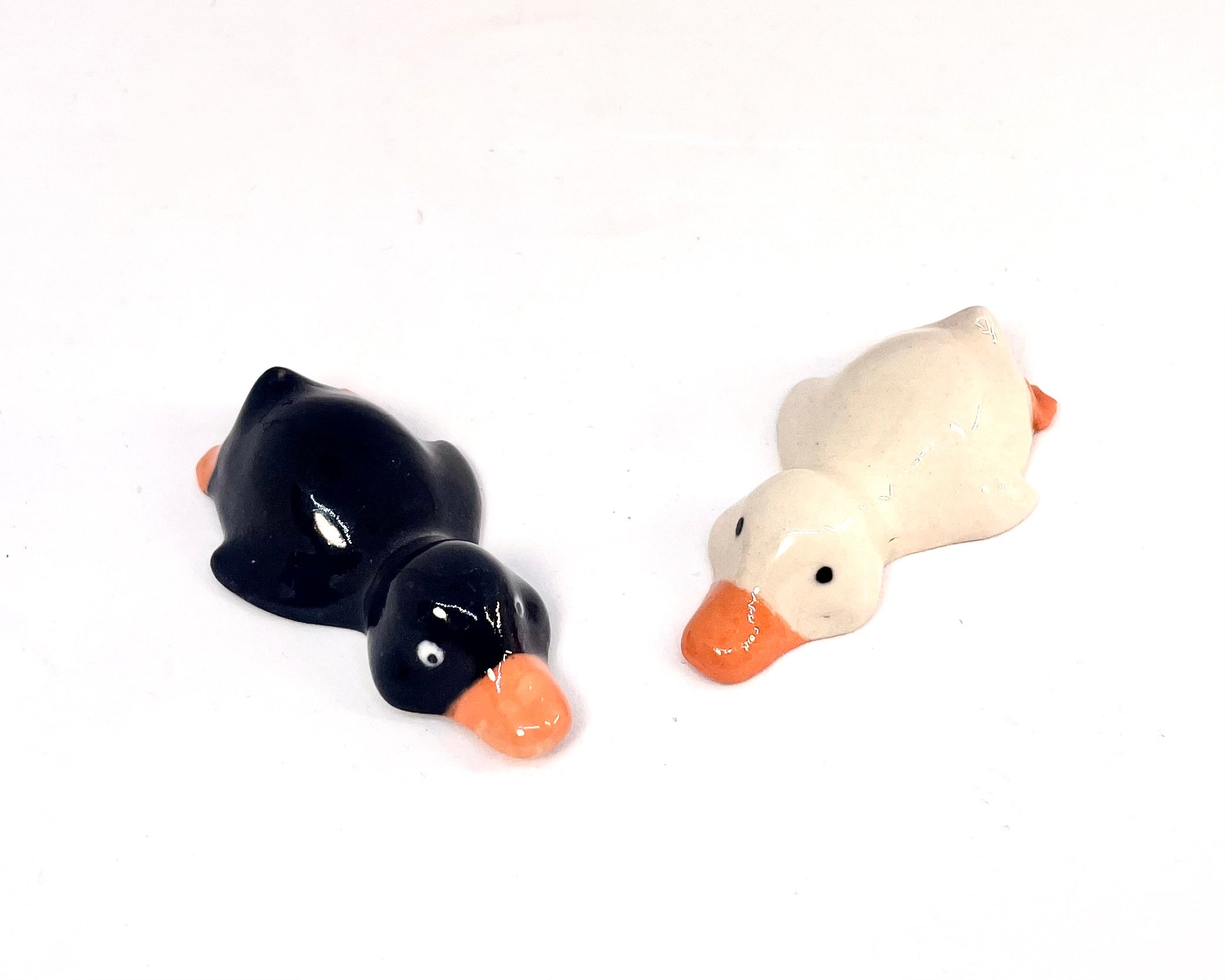 Chopstick Holder - White Duck