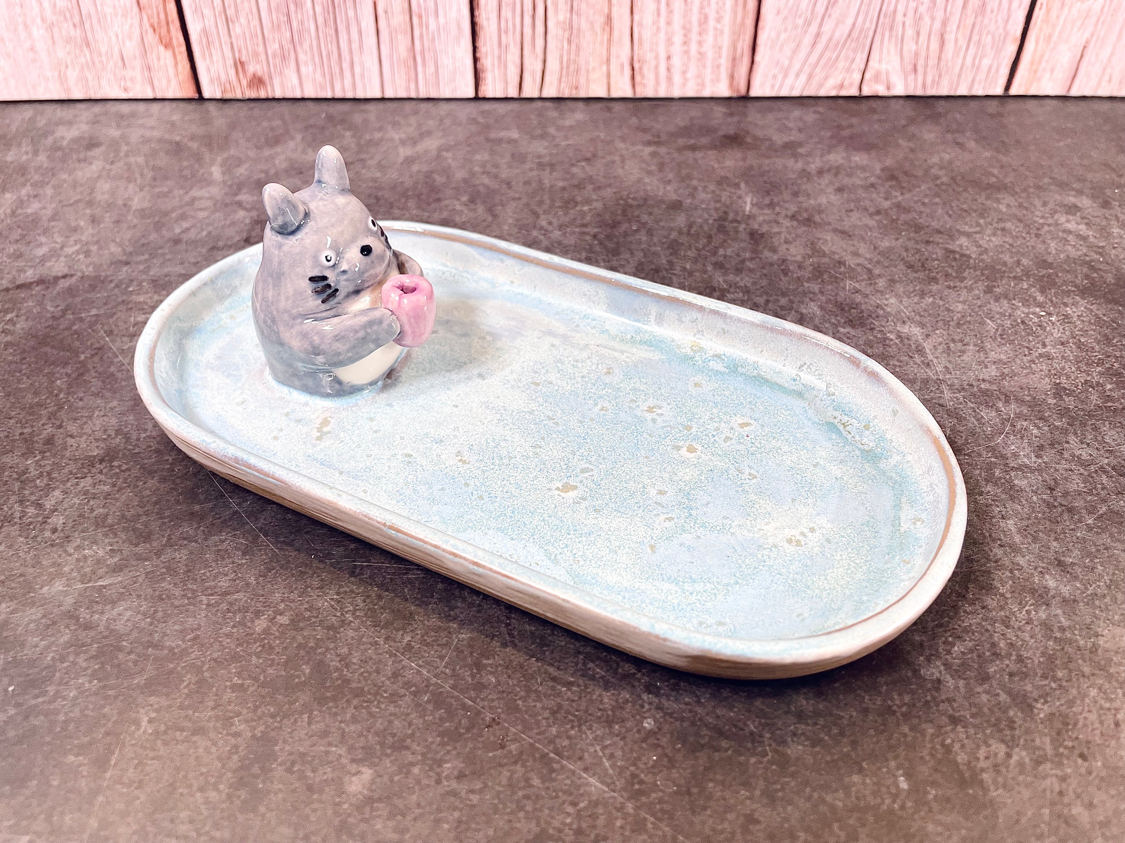 Trinket Tray / Incense Burner - Totoro
