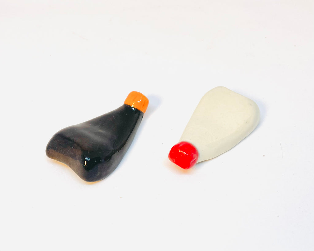 Handmade Chopstick Holder - Kewpie Bottle