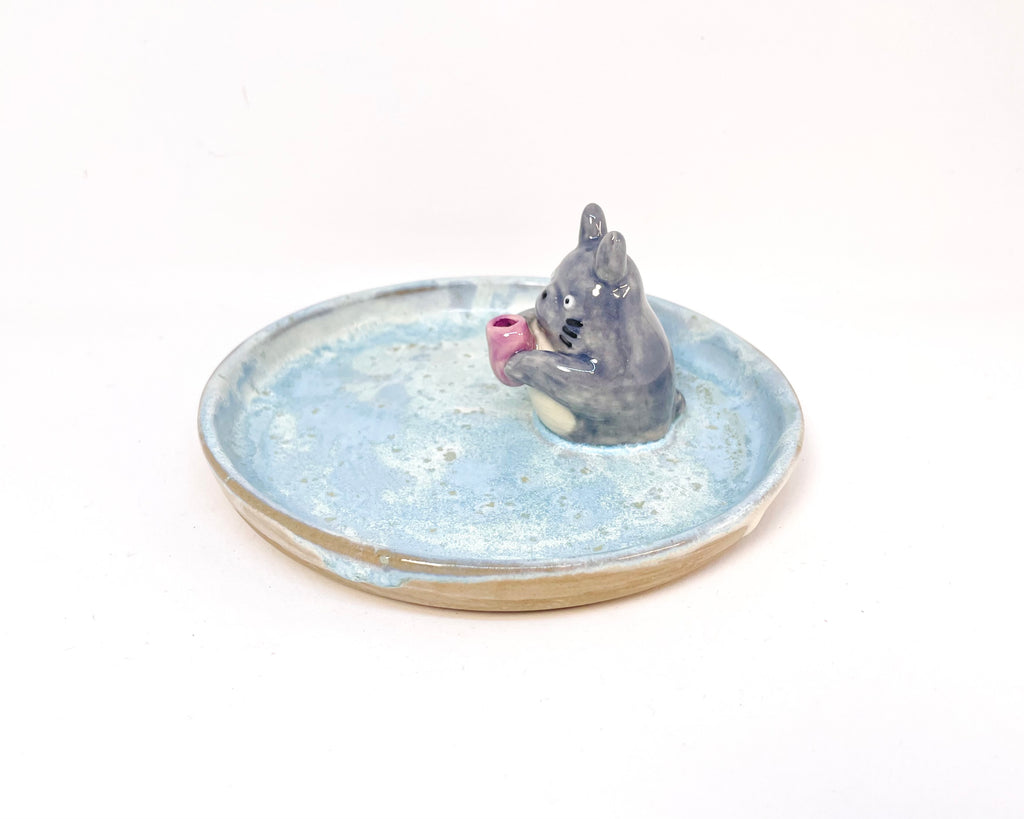Trinket Tray / Incense Burner - Totoro