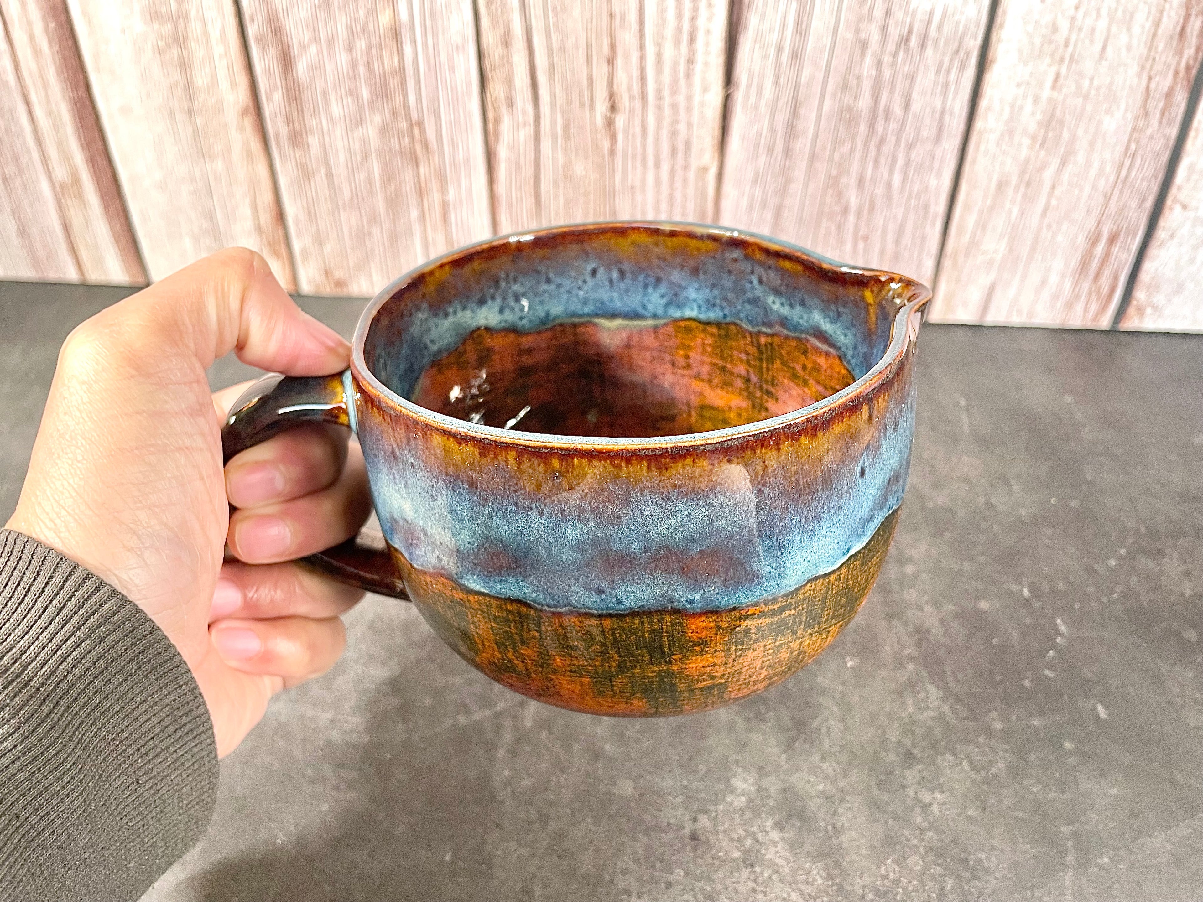 Matcha Bowl with Handle