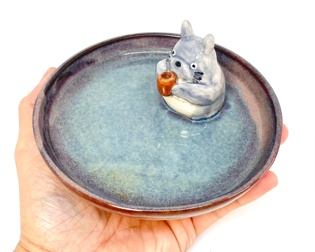 Trinket Tray / Incense Burner - Totoro
