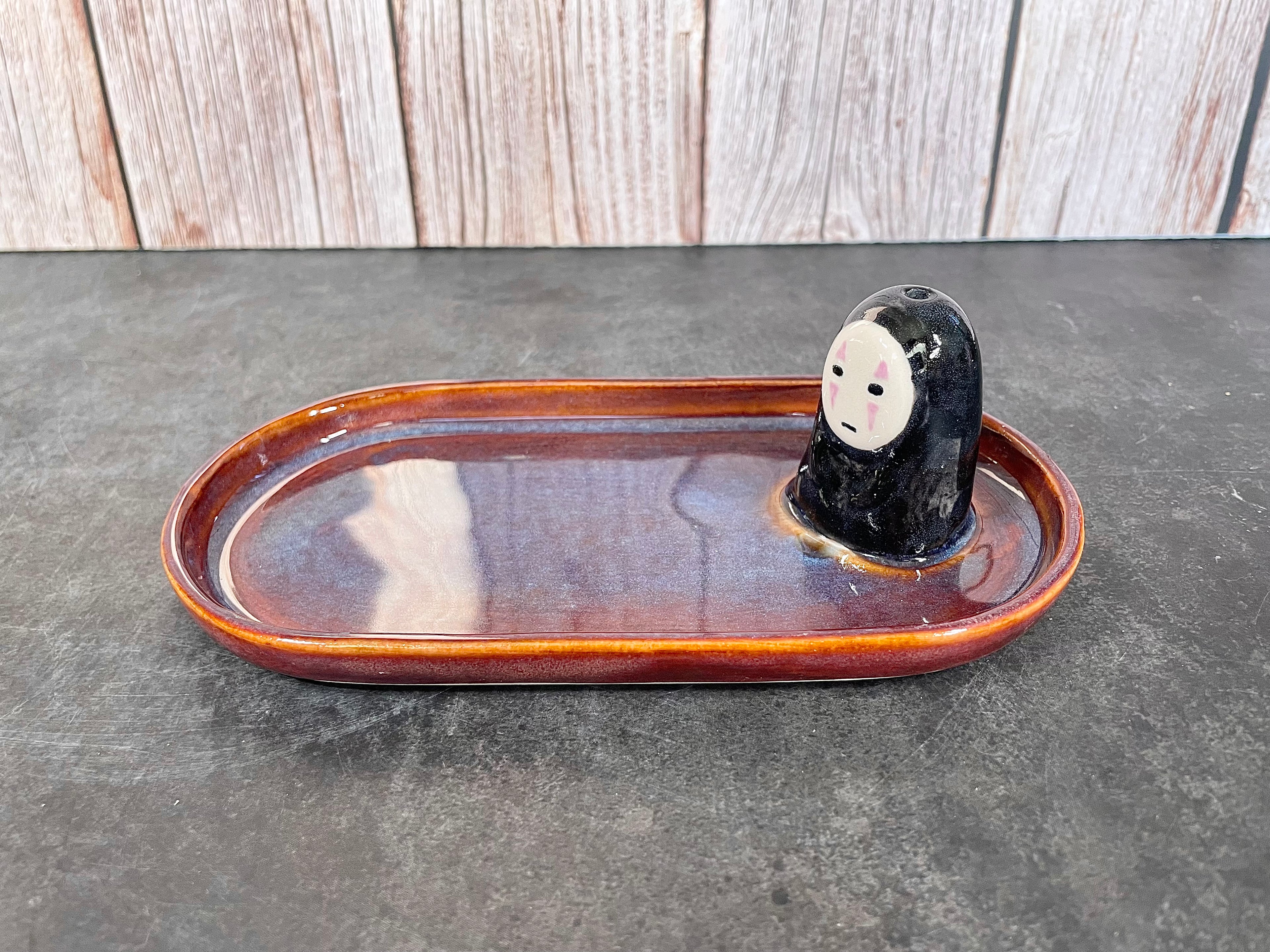 Trinket Tray / Incense Burner - Noface
