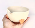 Ducky Handmade Ceramic Matcha Bowl - Unique Chawan for Japanese Tea Ceremony