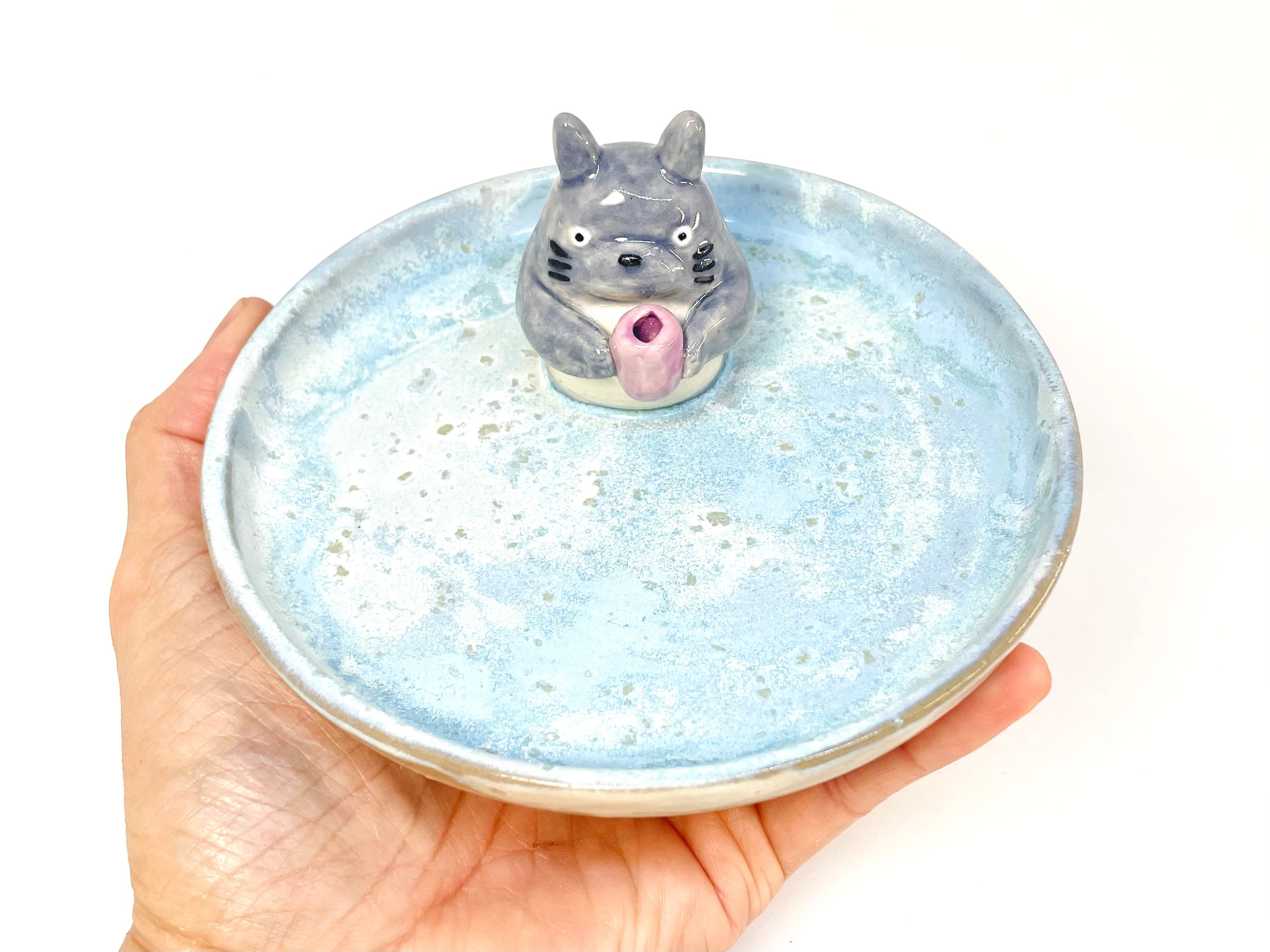 Trinket Tray / Incense Burner - Totoro