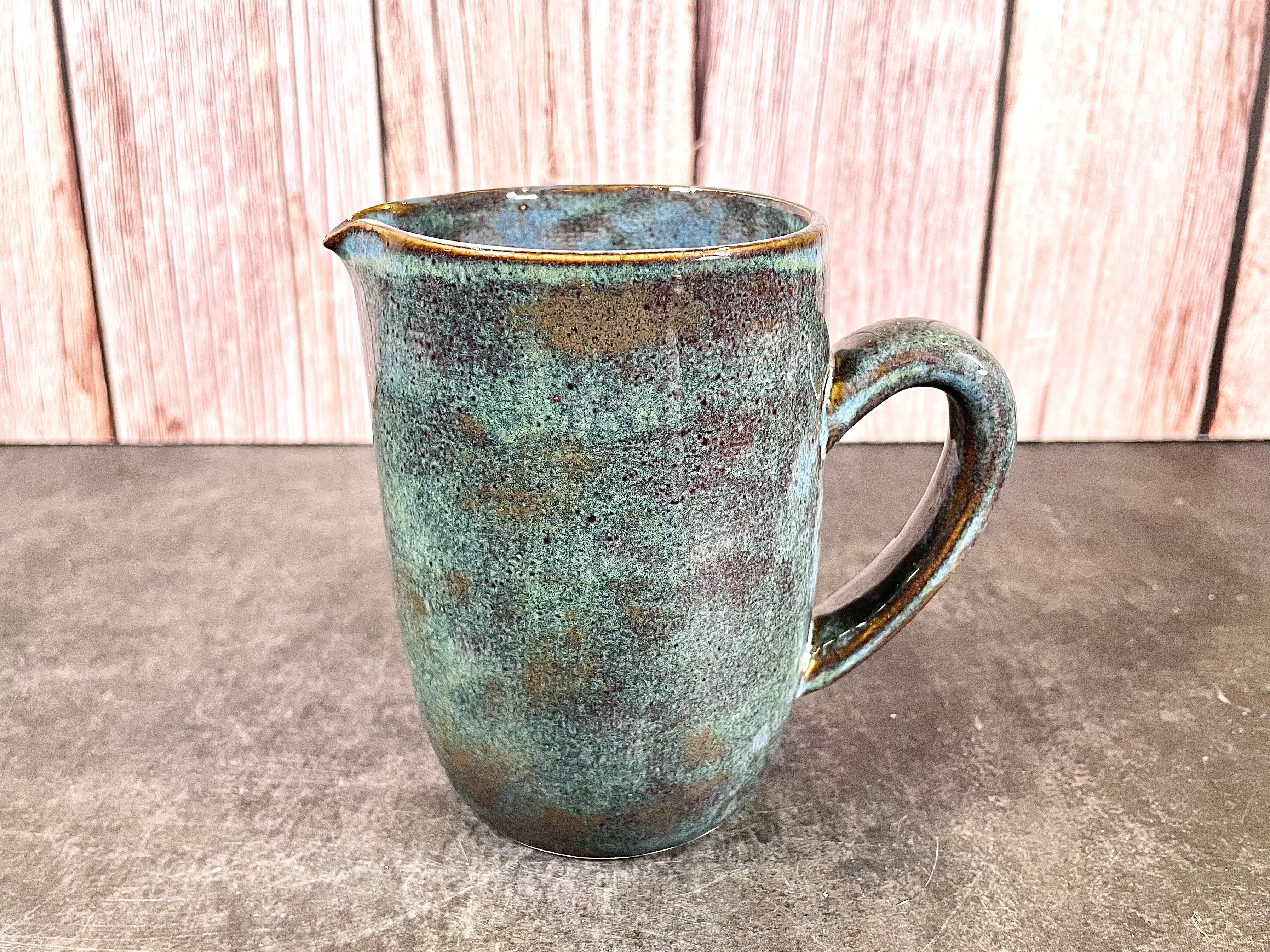 Tumbler with Handle & Pour Spout