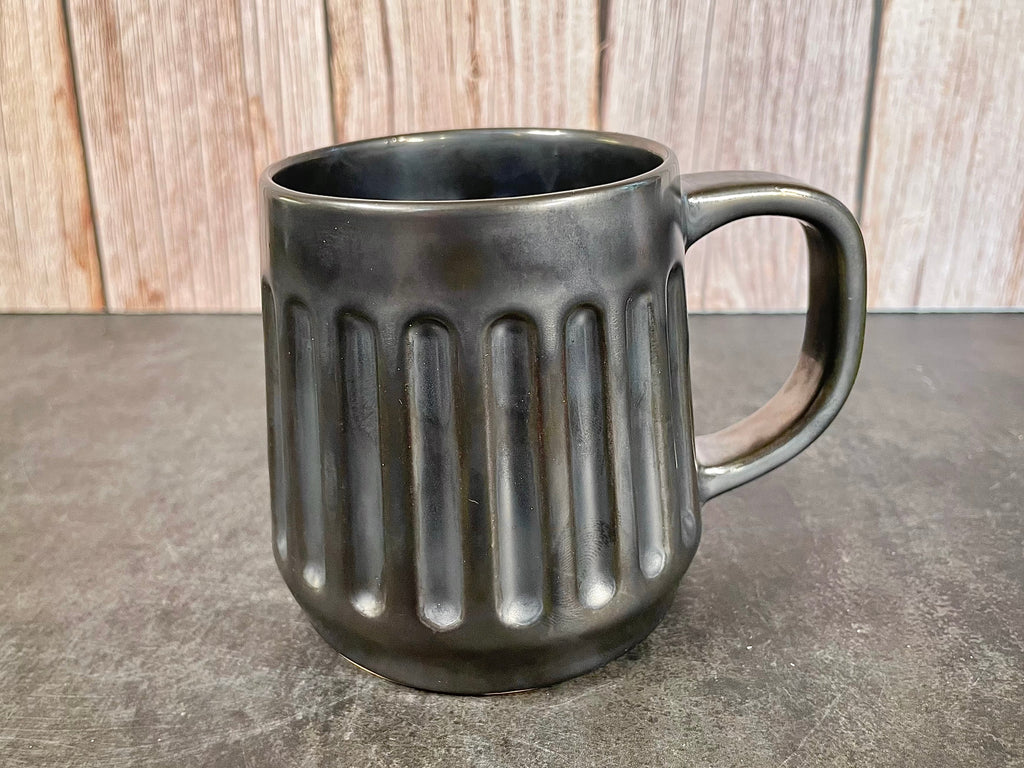 Mug - Doric - Gunmetal Glaze