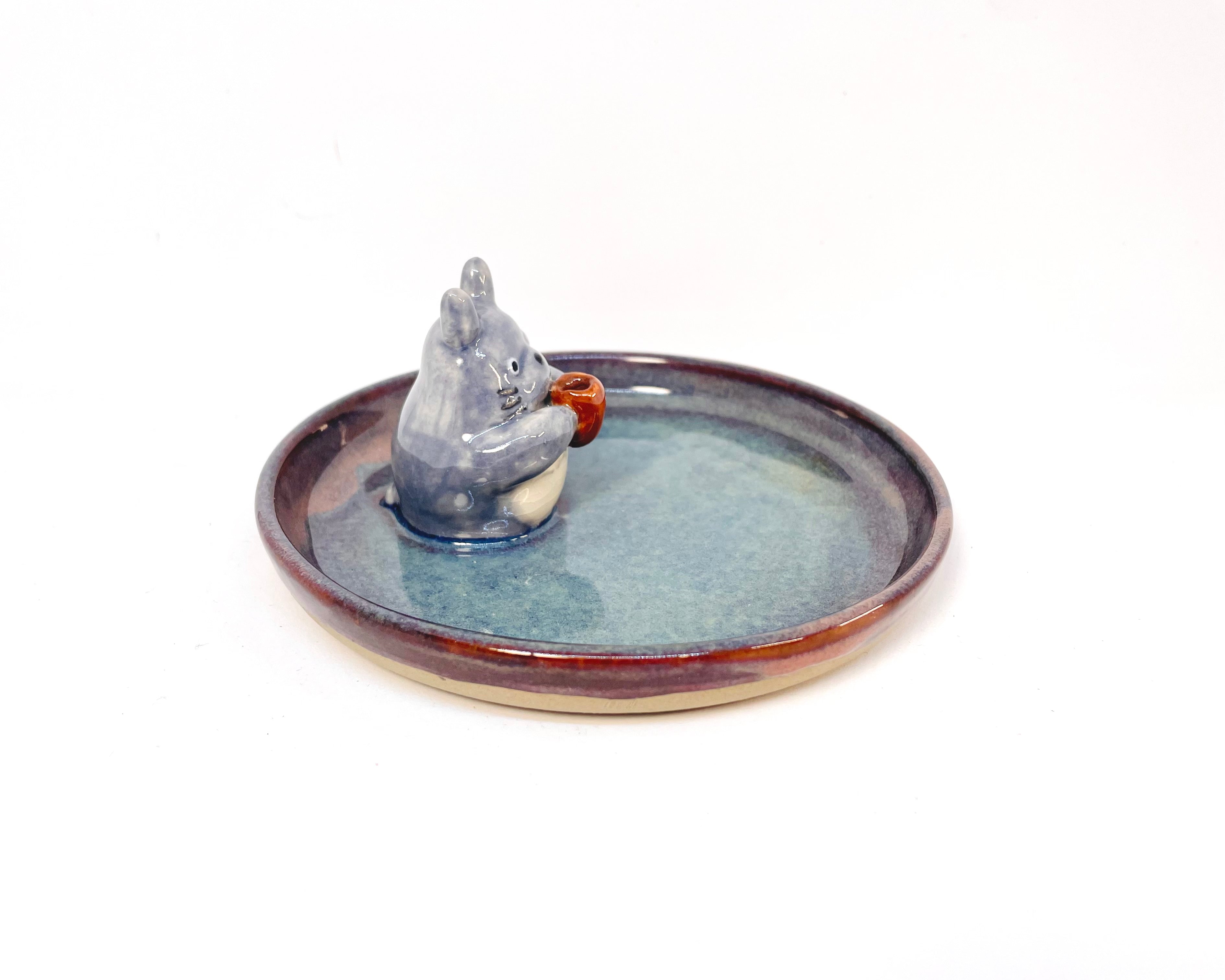 Trinket Tray / Incense Burner - Totoro
