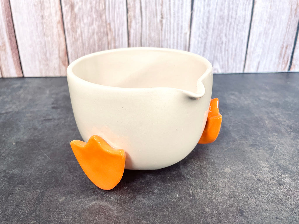 Matcha Bowl - White Duck Matcha Bowl