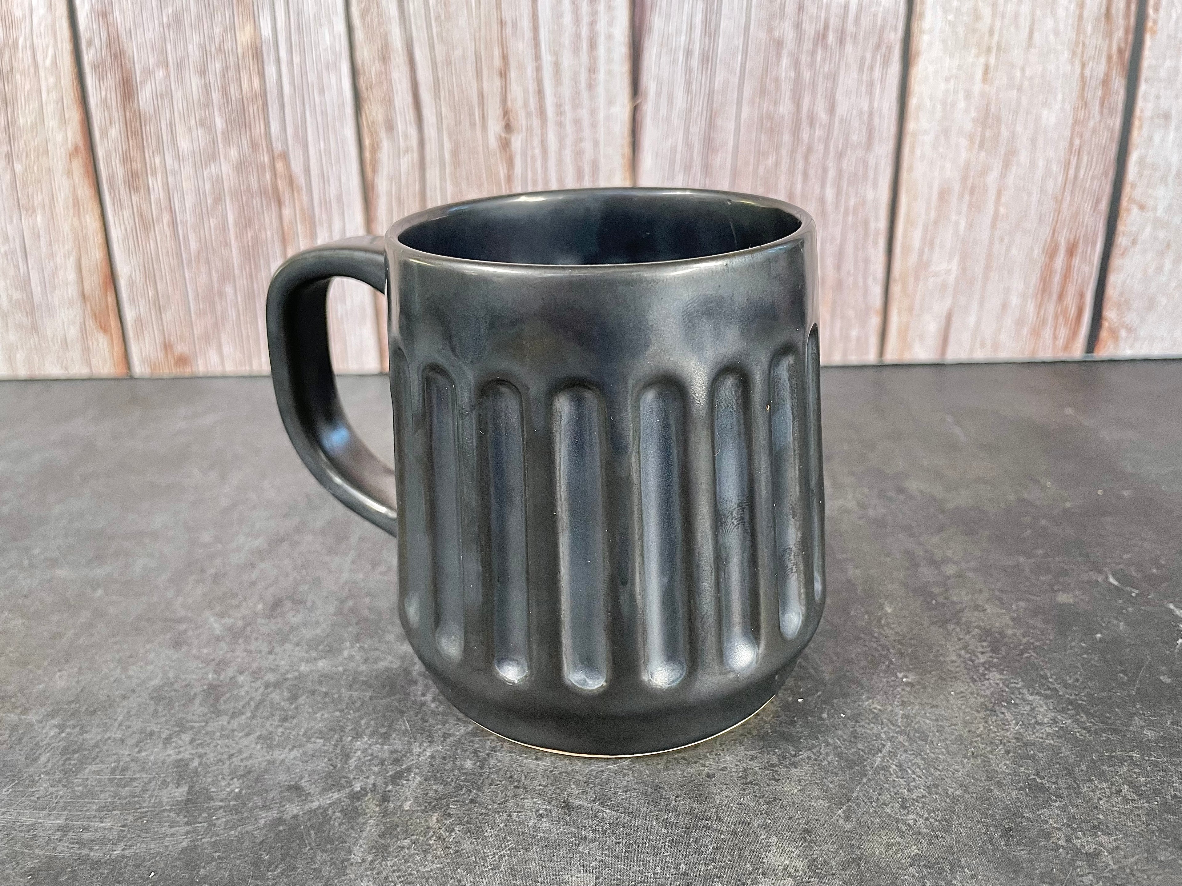 Mug - Doric - Gunmetal Glaze