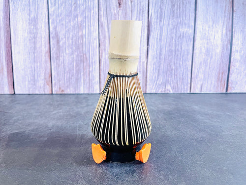 Chasen Bamboo Whisk Holder - Duck Feet - Black