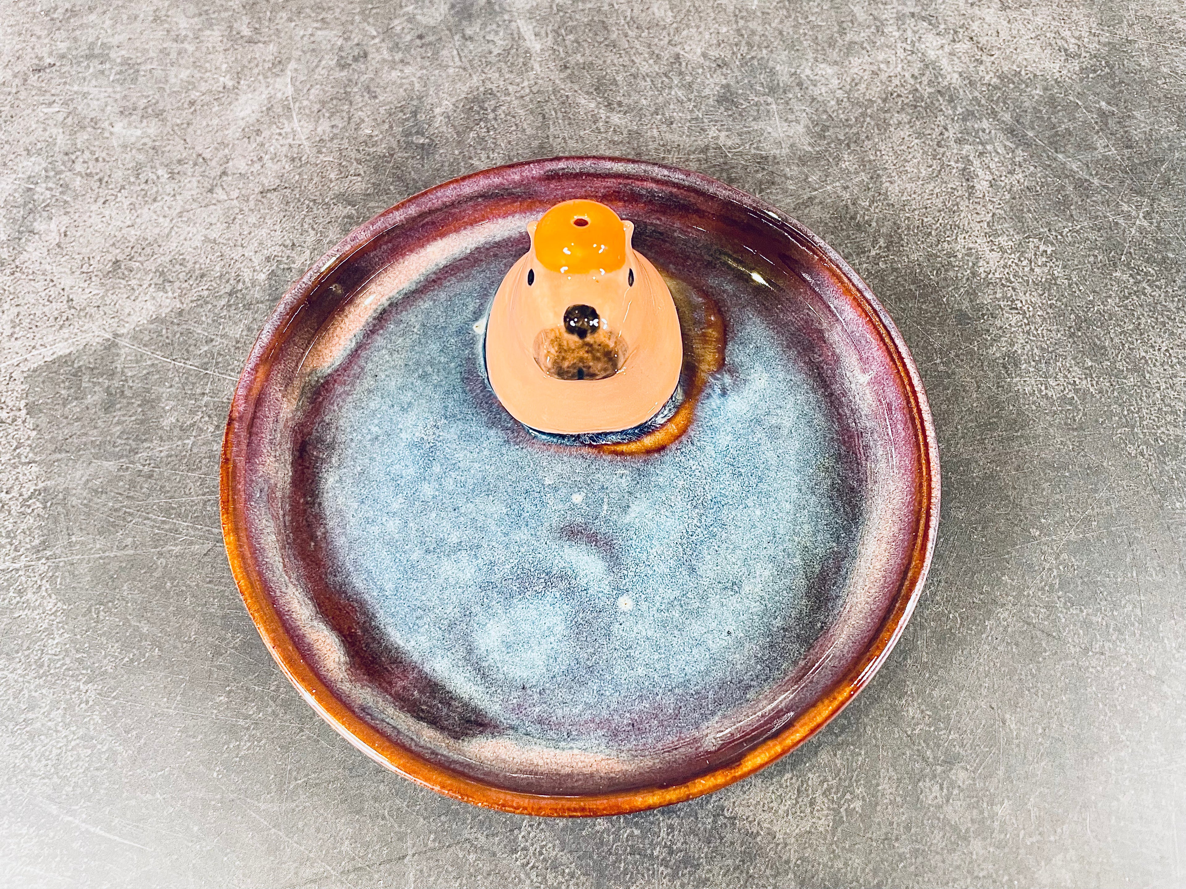 Trinket Tray / Incense Burner - Capybara