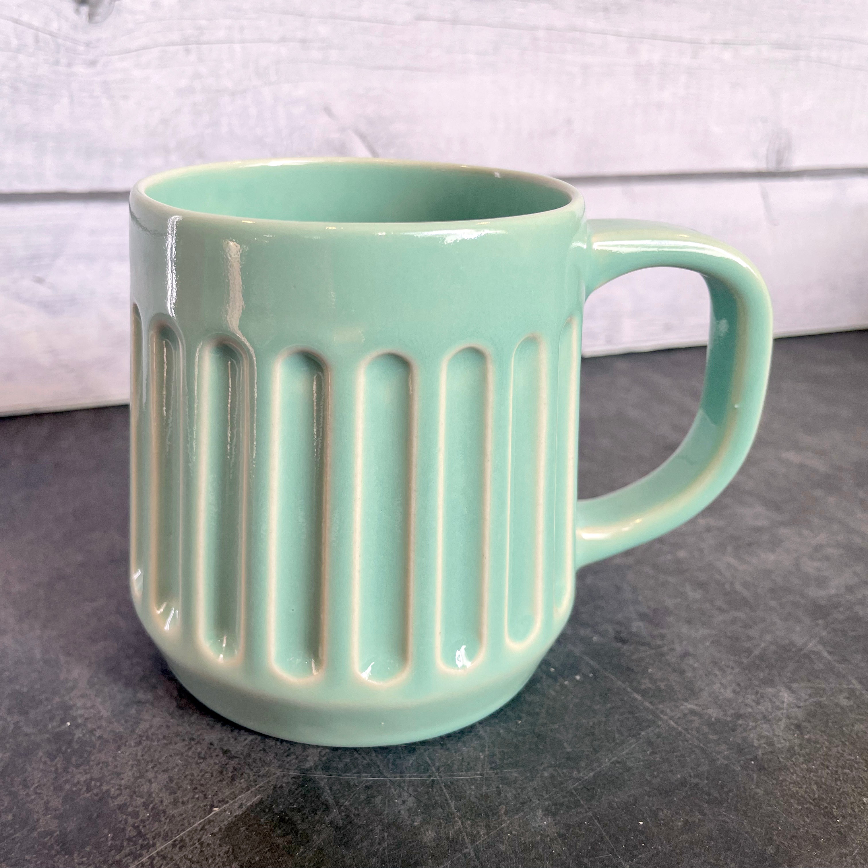 Mug - Doric - Celadon Green Glaze