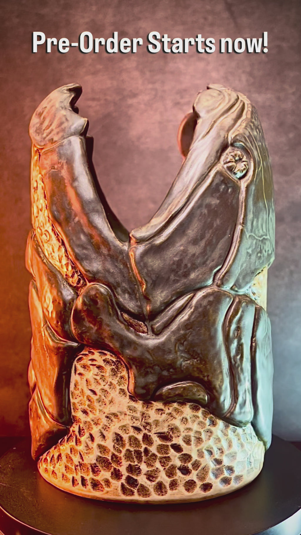 Dunkleosteus Tiki Mug -  Pre-Order Early Bird  - 25% off! Ships 10/1 (0 of 50 available)