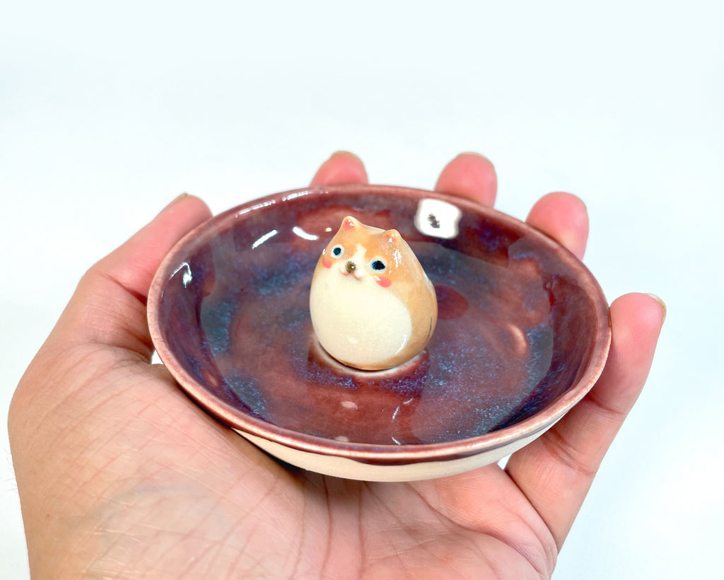 Ring Dish -  Shiba Inu Ceramic Ring Dish